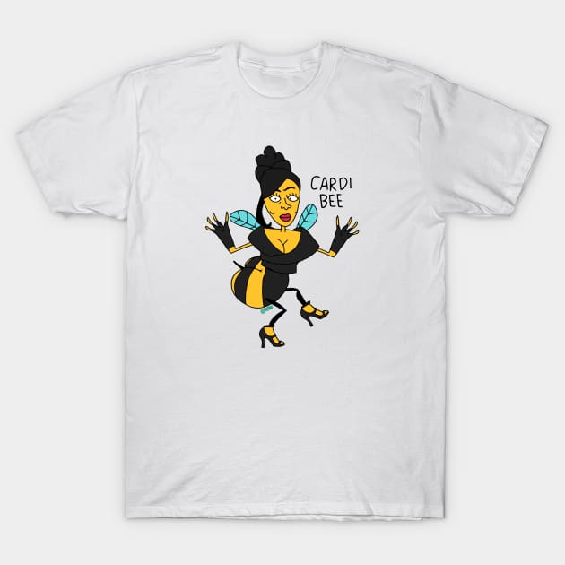 Cardi Bee T-Shirt by GRIPLESS